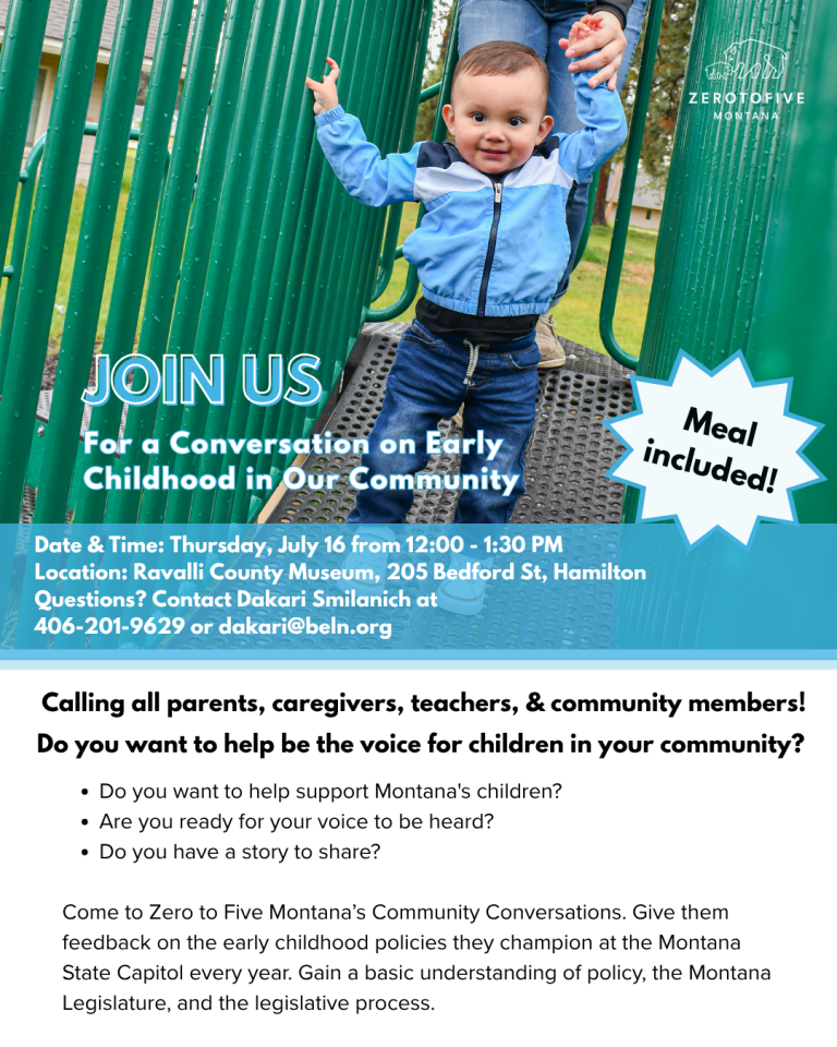 Community Conversation & Picnic Lunch @ the Ravalli County Museum